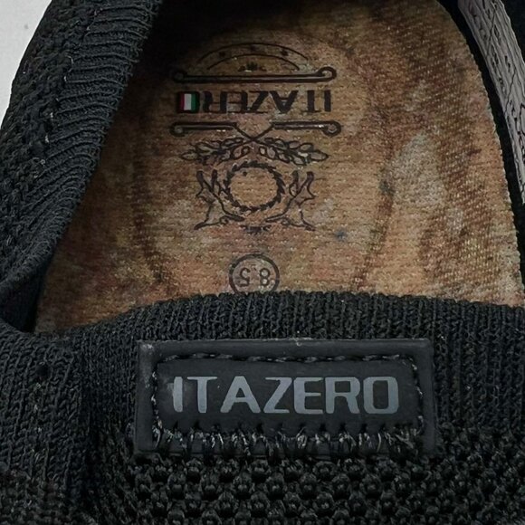 Black Itazero Mens Knit‎ Slip On Sneakers Loafers Size 8.5 New With Tags - Picture 7 of 11